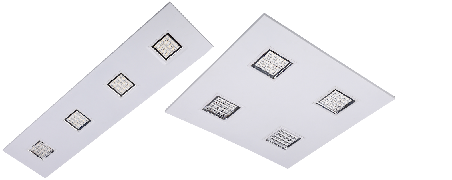 UGR<16 LED Einlegeleuchte mit austauschenbaren LED Modulen