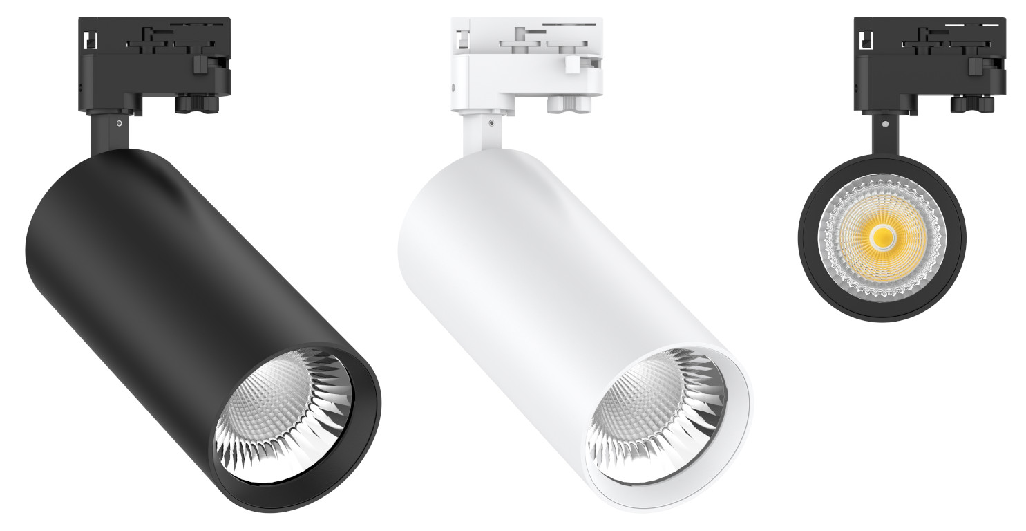 LED 3-Phasen-Stromschienenstrahler